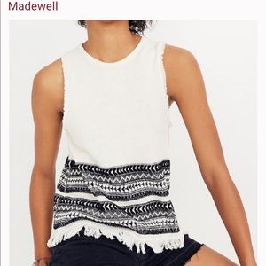 Madewell Villa Grove Sweater Tank